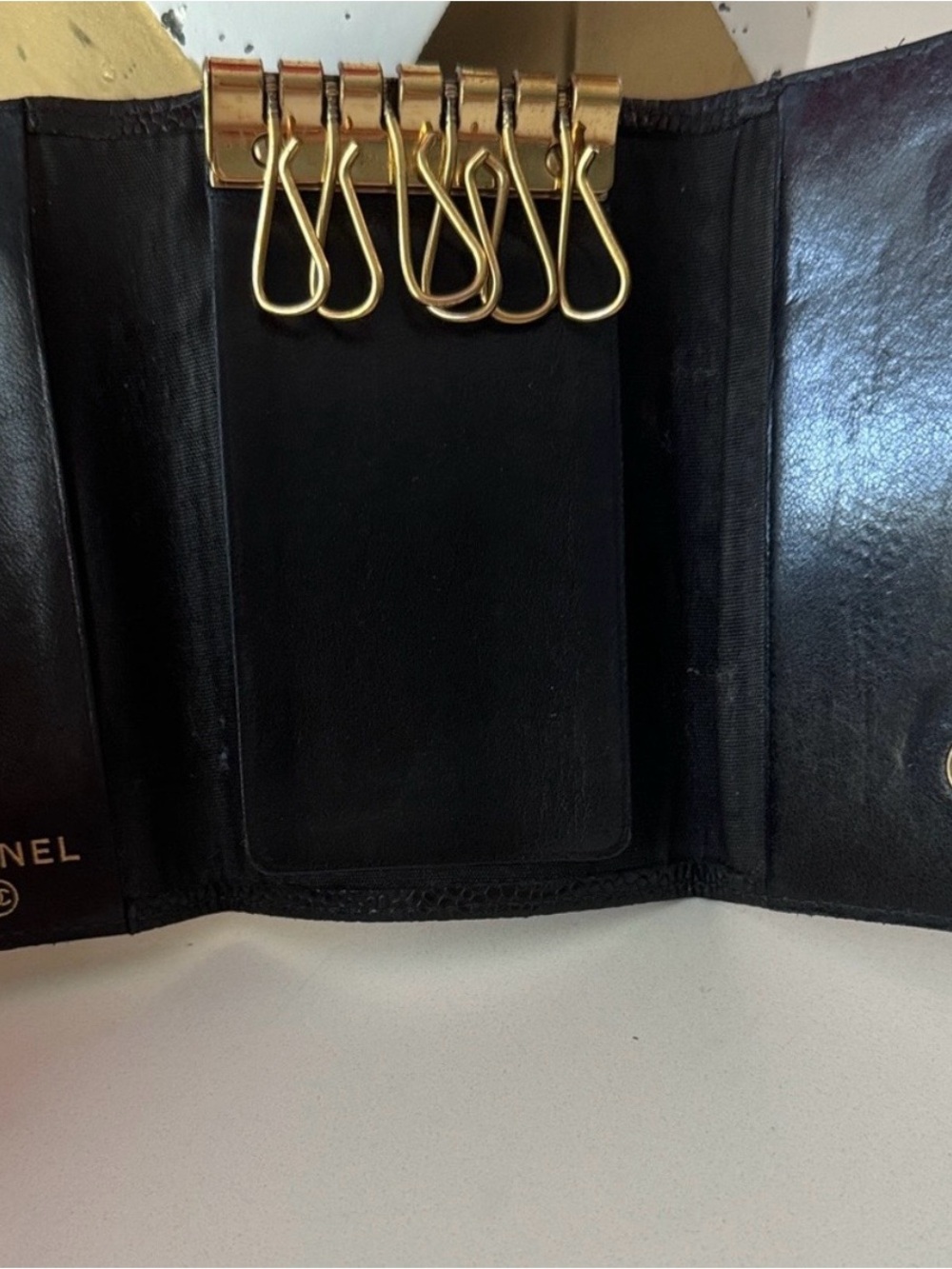 Chanel caviar key holder - Picture 6 of 10